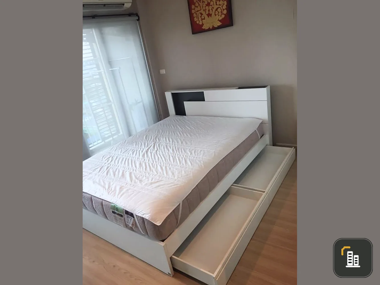 Sell / rent Casa Condo Ratchada-Ratchapruek, white room, comfortable for the eyes, plus it comes at a comfortable price. Good like this. You need to r