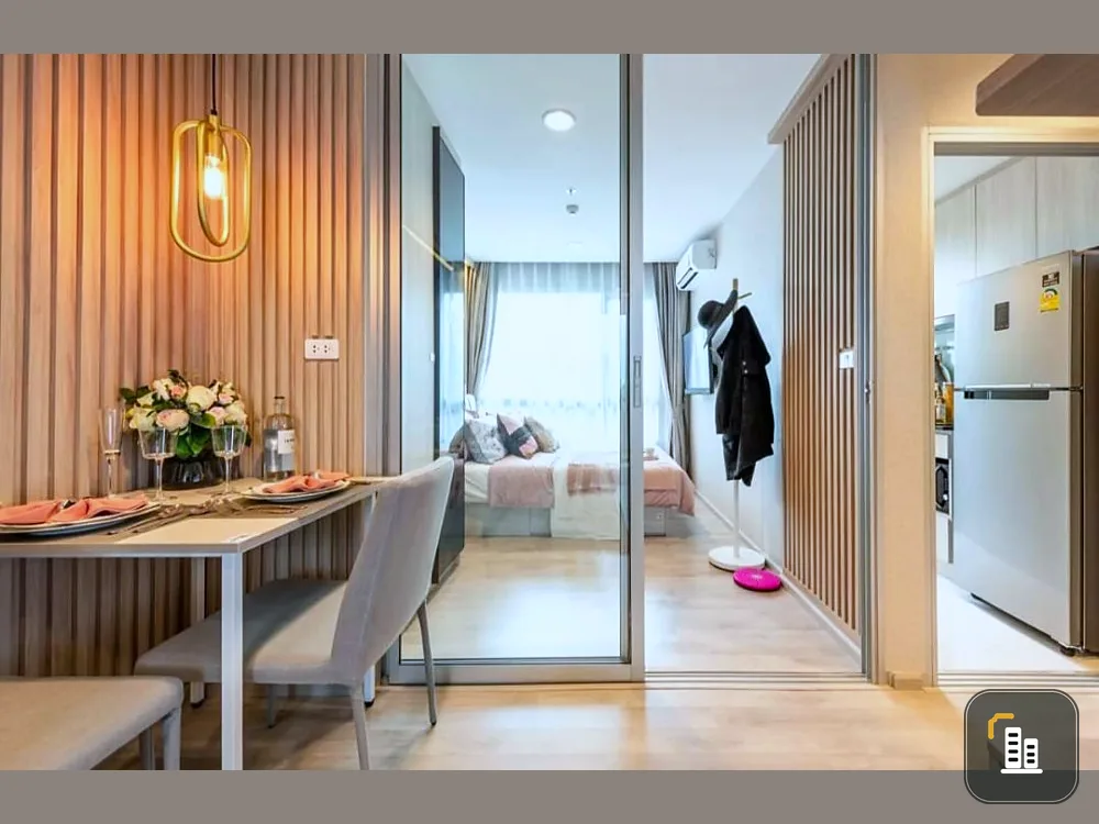 Sale down payment, Condo Niche Mono Chaengwattana, new project, near BTS, 20th floor, beautiful view, good location, hurry to reserve before anyone else!!