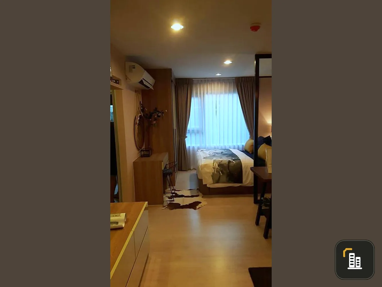 Condo for sale Aspire Wutthakat, 3rd floor, 1 bedroom, 1 bathroom, fully furnished. ready to move in Hurry up to reserve before you miss it.