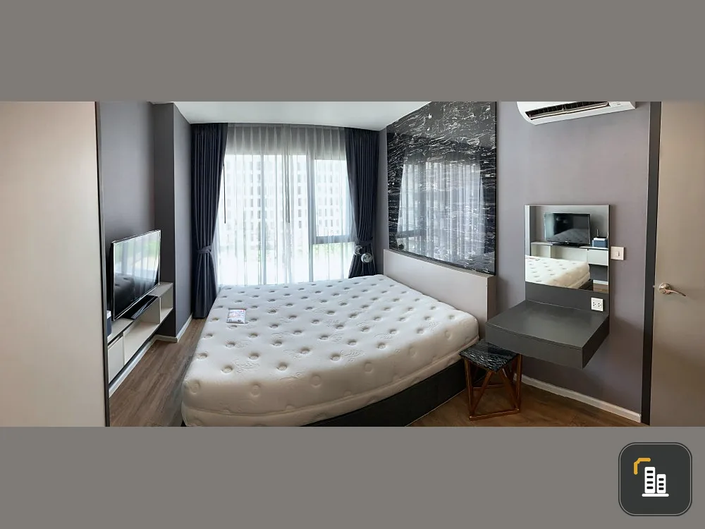 Sell / rent Very Condo Sukhumvit 72, fully furnished, complete electrical appliances, near the train, urgently