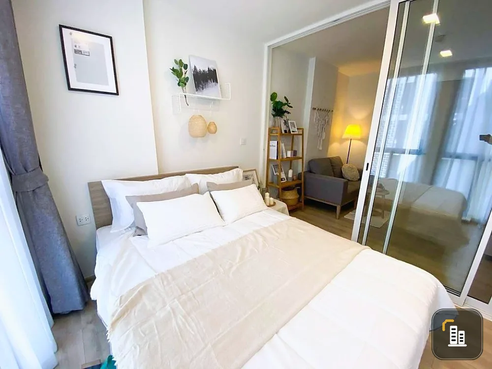 Condo for rent Chambers On Nut Station, garden view, complete electrical appliances, near BTS, book now