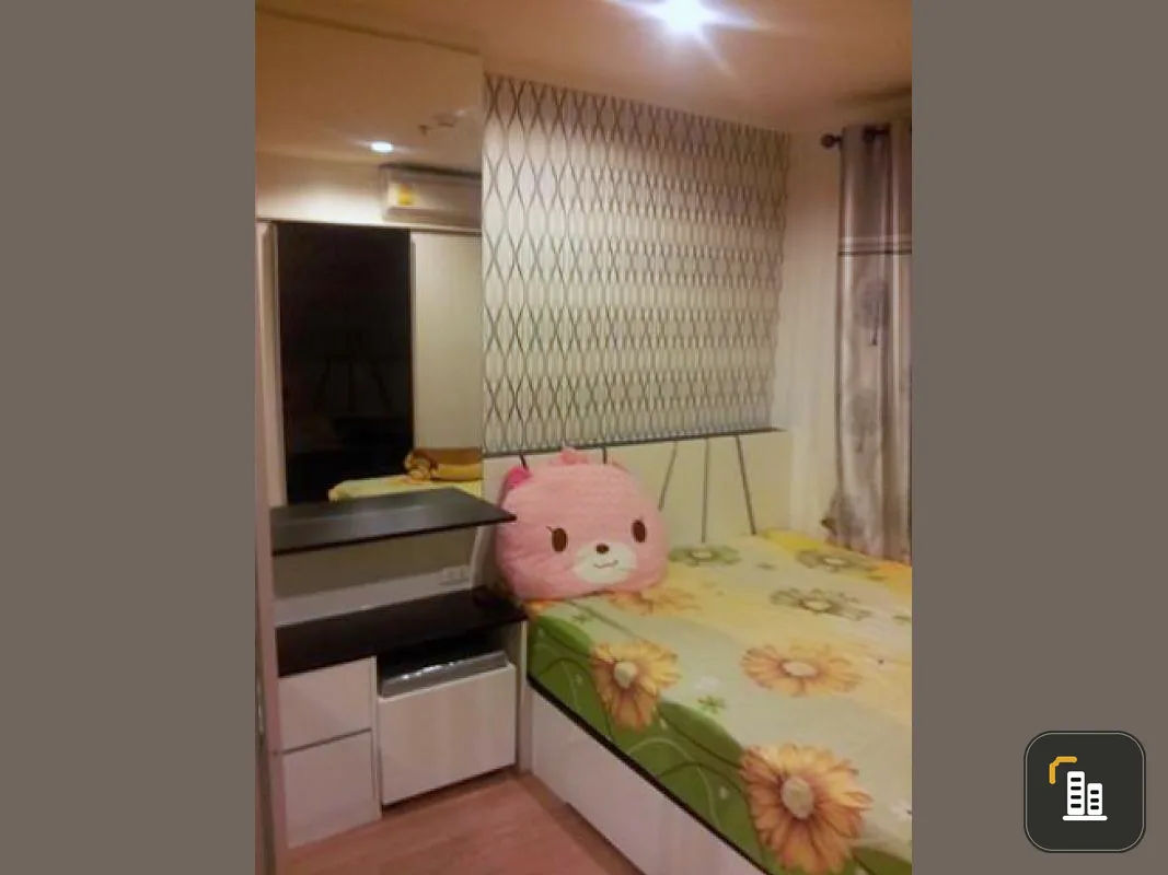 For rent, Lumpini Ville Chaengwattana-Pakkret, Building A, 30th floor, furniture, electrical appliances, beautiful room