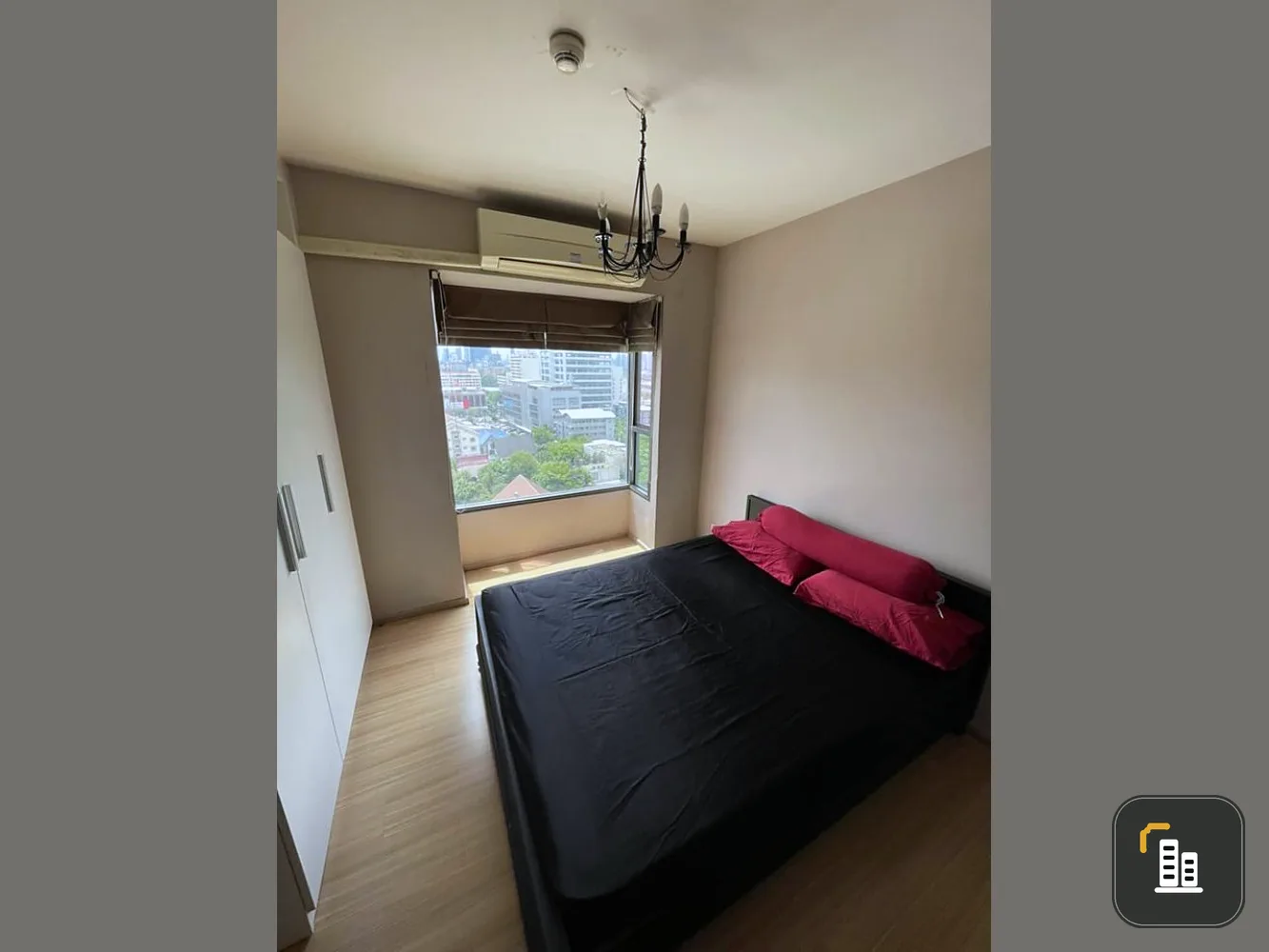 Sell / rent Fuse Mobius Ramkhamhaeng, 1 bedroom, 1 bathroom, 12th floor, full city view, no building blocks. Must reserve now