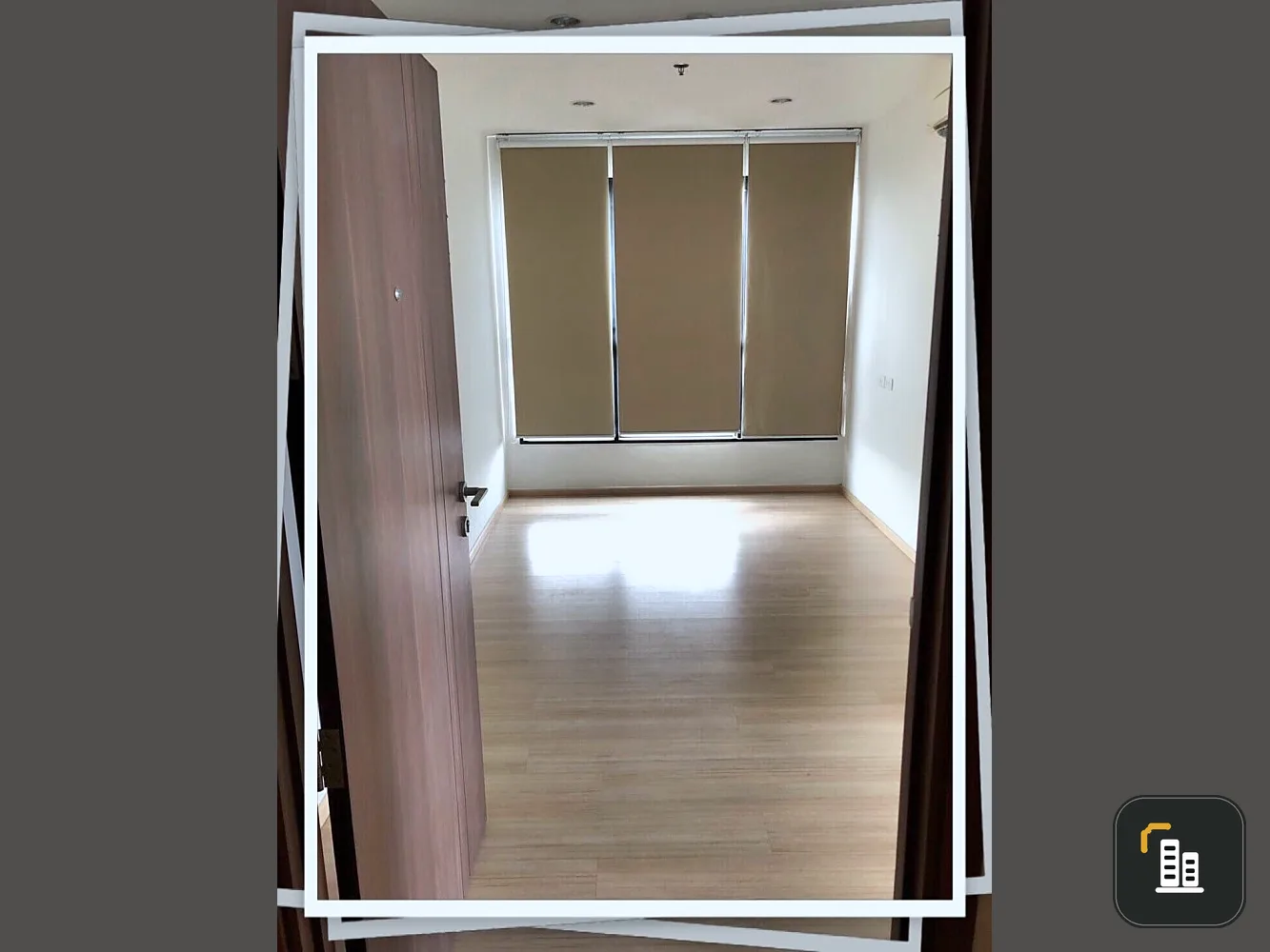 Condo for sale, The Base Chaengwattana, 16th floor, beautiful city view, wind throughout, empty room, decorated as you wish. Book now