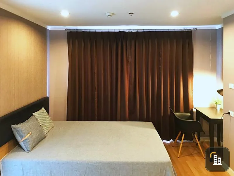 For rent LPN Ville Chaengwattana-Pak Kret 2 bathrooms, no need to fight. The room is complete and ready for rent.