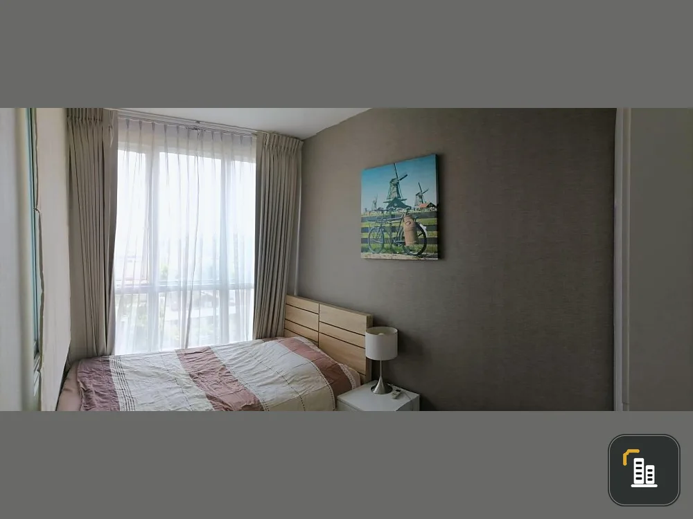 Condo for sale Life at Ratchada Ladprao 36, got a very private corner room. complete facilities Don't wait, hurry and book now.