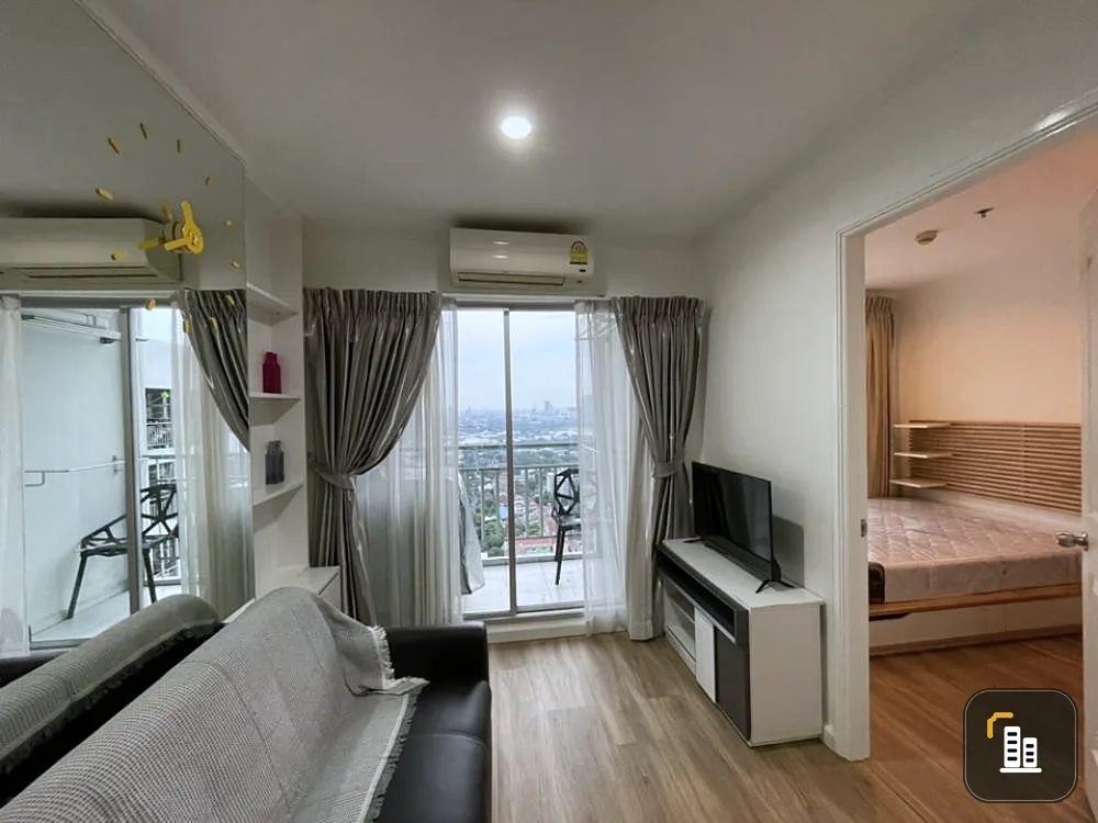 Selling Lumpini Ville Chaengwattana-Pak Kret, very beautiful room, decorated in style. Good like this. Hurry up to reserve before you miss it.