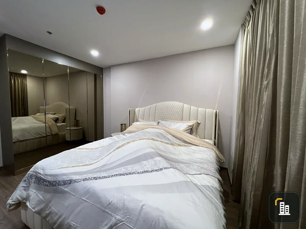Condo for rent, Artisan Ratchada, high floor, fully furnished, electrical appliances Ready to go