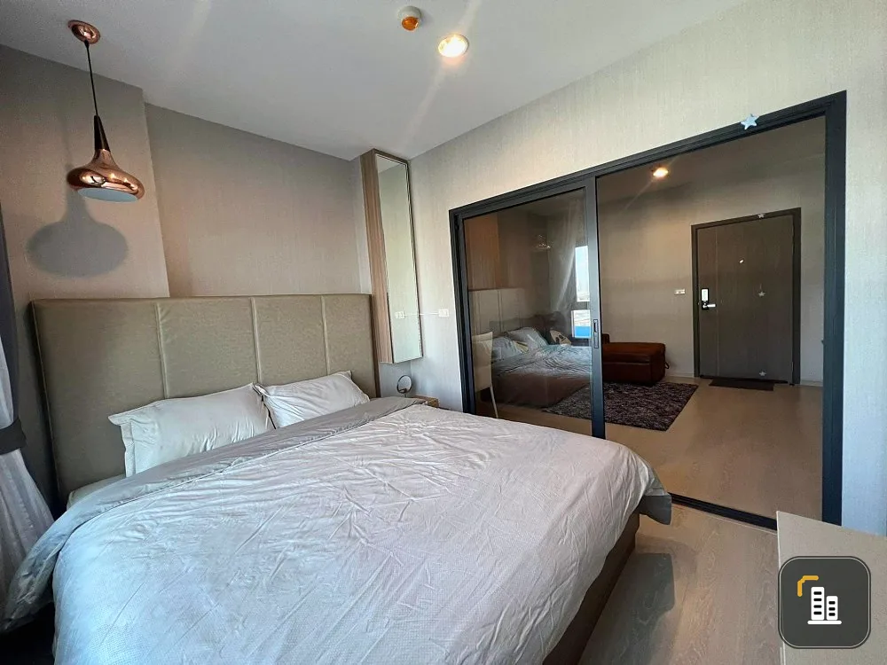 Condo for sale, Ideo Thaphra Interchange, 7th floor, beautiful city view. Plus get a full built-in So good, book now.