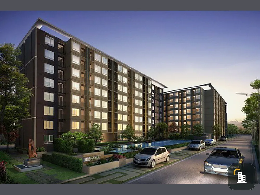 Condo for rent, Iris Avenue On Nut-Wongwaen, fully furnished, complete electrical appliances, ready to move in, don't miss it.