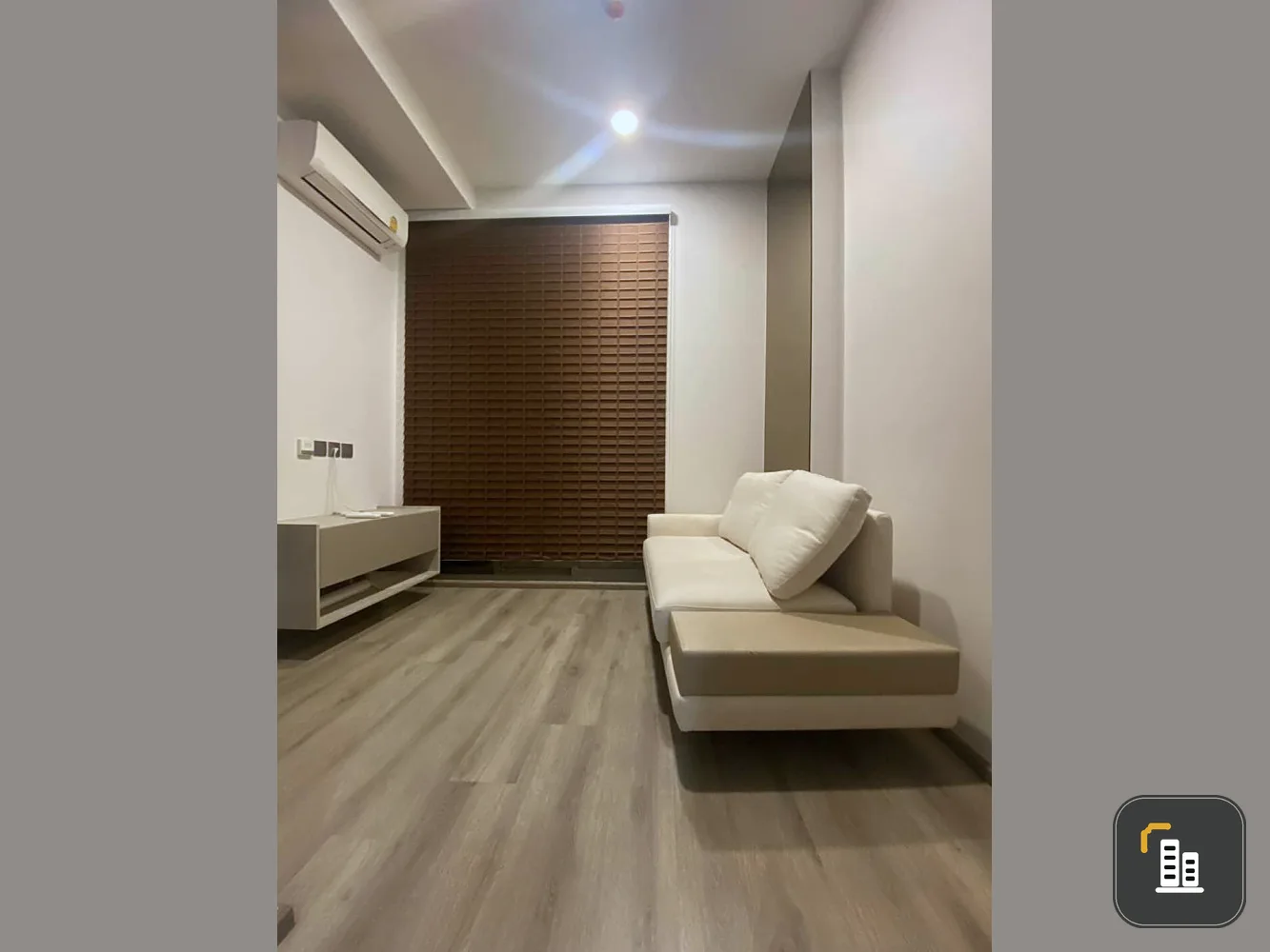 For rent, Miti Chiva Kaset Station, 16th floor, city view, fully furnished. Ready to carry your luggage in.