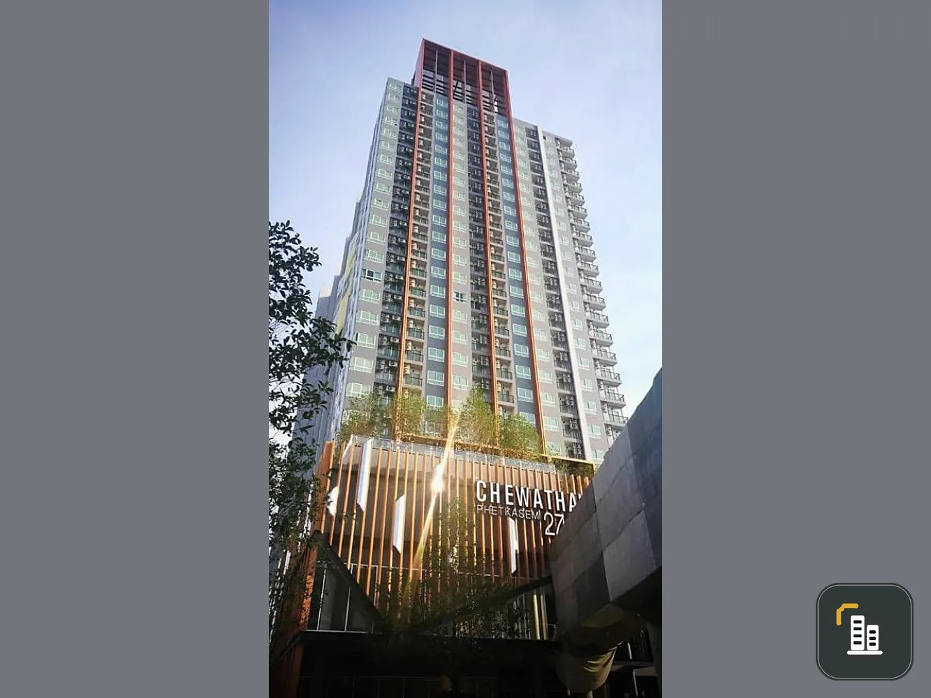 For sale, Chewathai Petchkasem 27, 14th floor, unblocked view, 1 bedroom, 1 bathroom, fully furnished, book quickly.