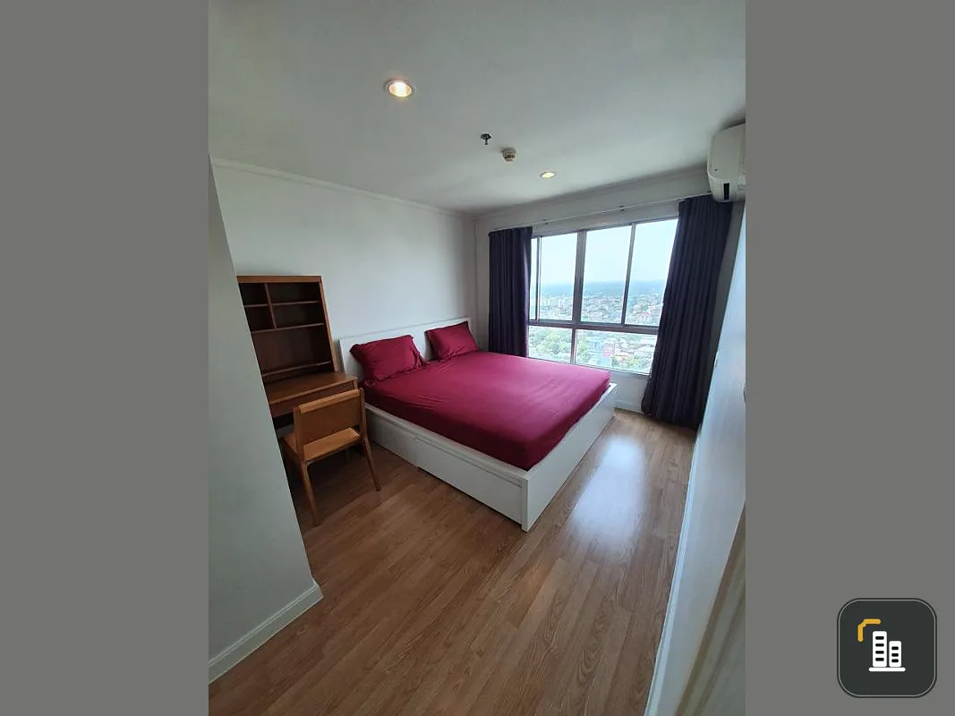 Very nice room for rent, Lumpini Ville Chaengwattana-Pak Kret. Rama 4 Bridge view, full furniture, no reservation is a mistake.