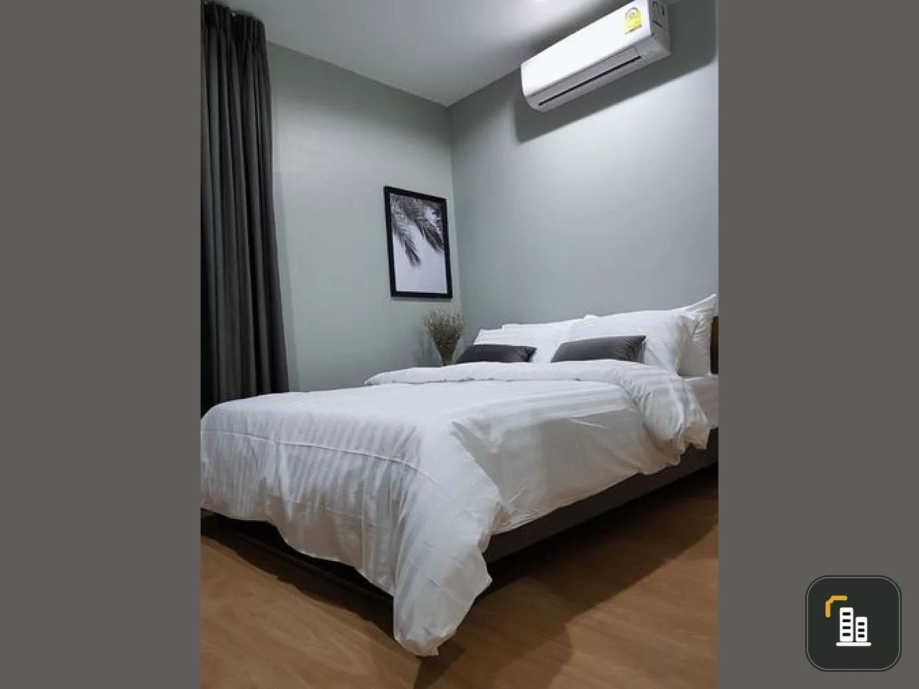 For rent, Astro Condominium, 2 bedrooms, can be decorated to be very livable. Comes with a good leather sofa. Book quickly.