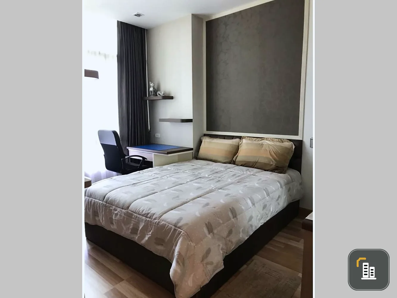For rent!! Condo Ideo Verve Sukhumvit, 19th floor, beautiful room, fully furnished, ready to move in, don't miss it!!