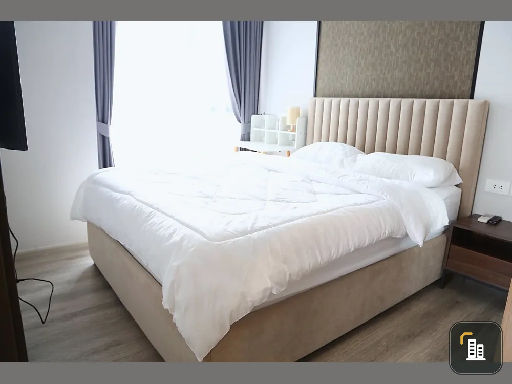 Condo for rent, ideo mobi Asok, elegantly decorated room, looks expensive, inside a good built-in Don't be afraid to look. Hurry up to reserve.