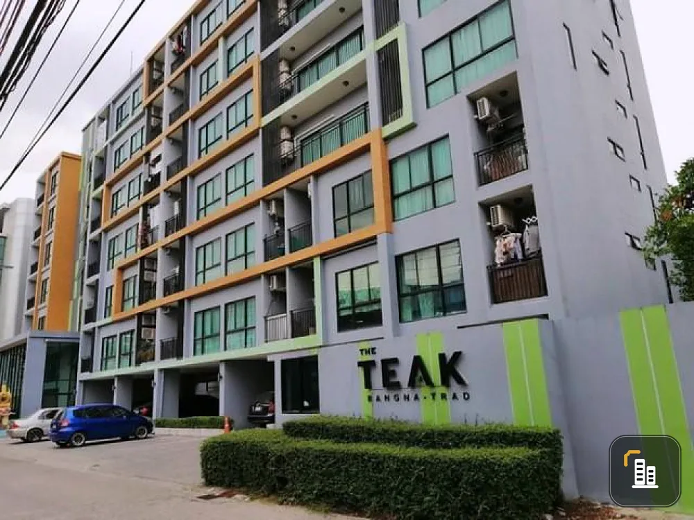 Condo for sale, The Teak Bangna-Trad, new room, good condition, ready to move in, high privacy, good location, don't wait!!