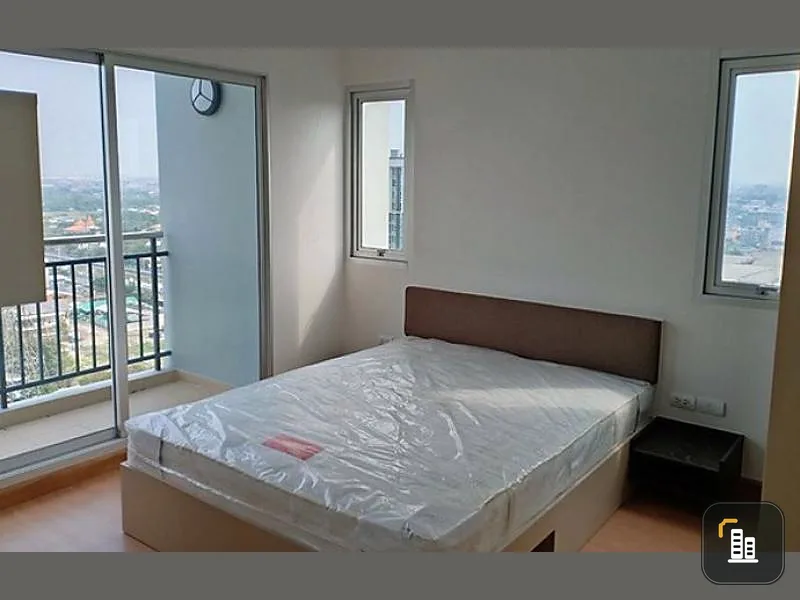 Condo for rent, Supalai City Resort Chaengwattana, 21st floor, city view, 2 bedrooms, 2 bathrooms, very beautiful room!!