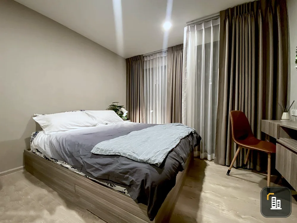 Condo for sale, THE ORIGIN Sukhumvit 105, 4th floor, good atmosphere, ready to move in, fully furnished, can't miss it!!
