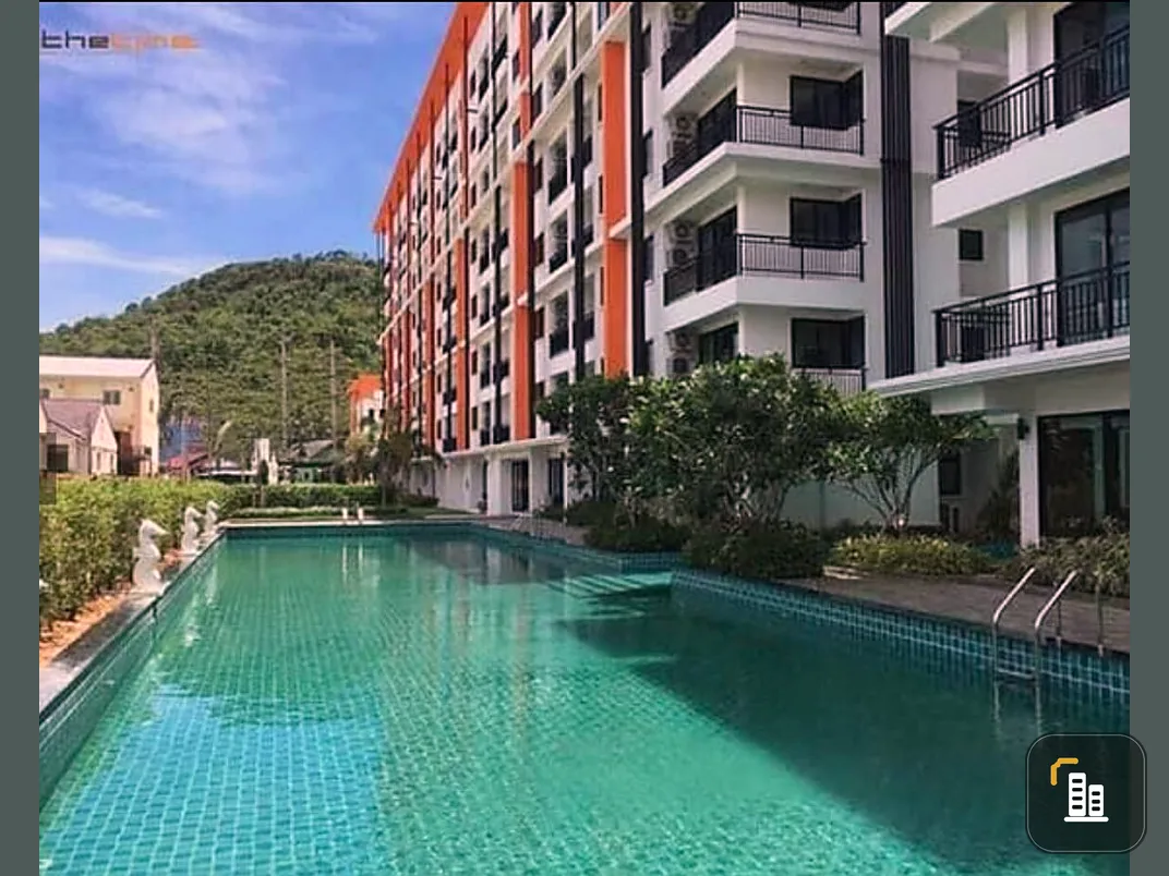 Condo for sale, The Time, 2nd floor, Building B, free furniture, ready to move in, friendly price, don't wait!!