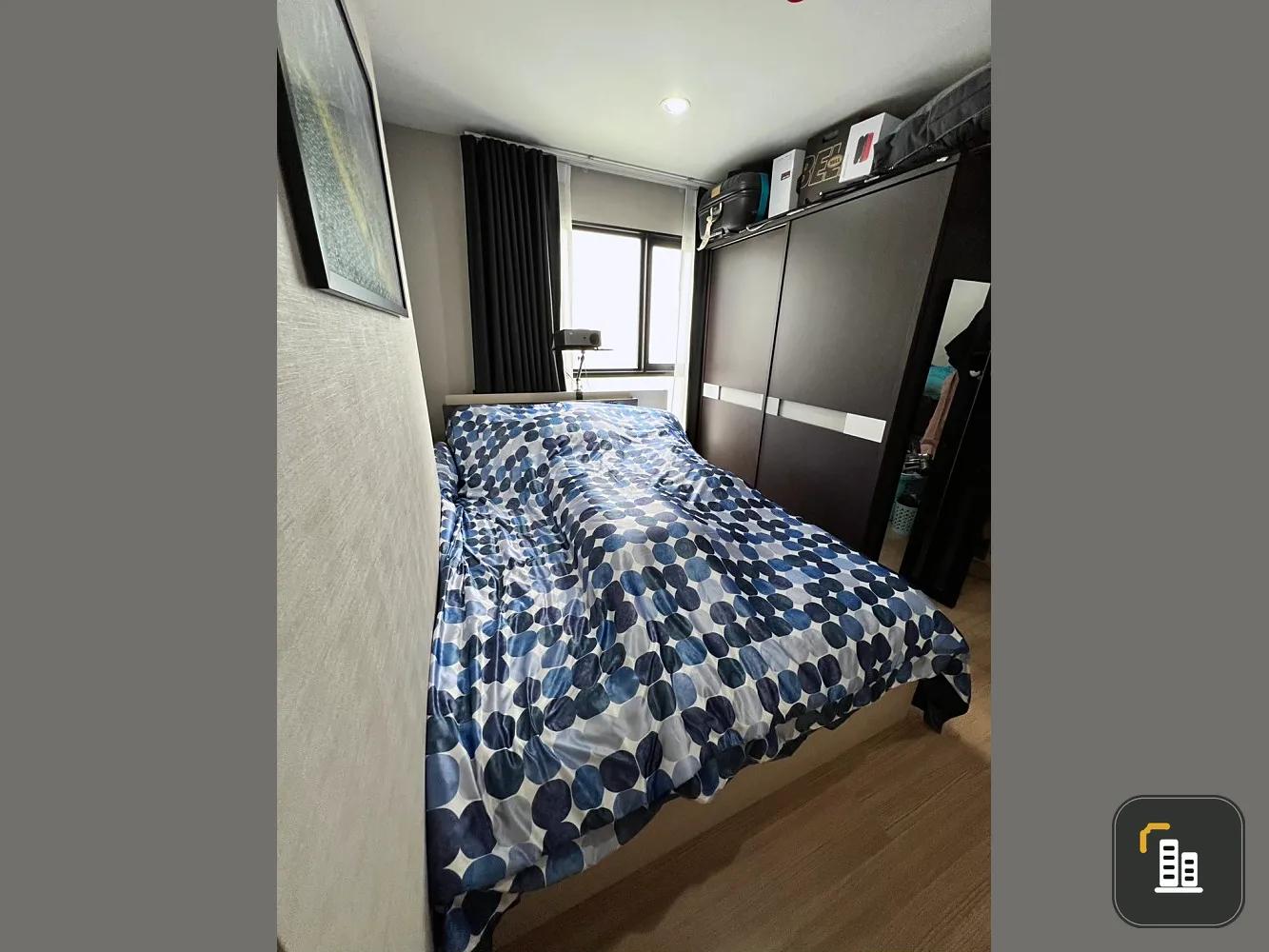 Condo for sale Asher Sutthisan, 1 bedroom, 1 bathroom, 3rd floor, height, power, price is right, I can tell you that you shouldn't miss it.