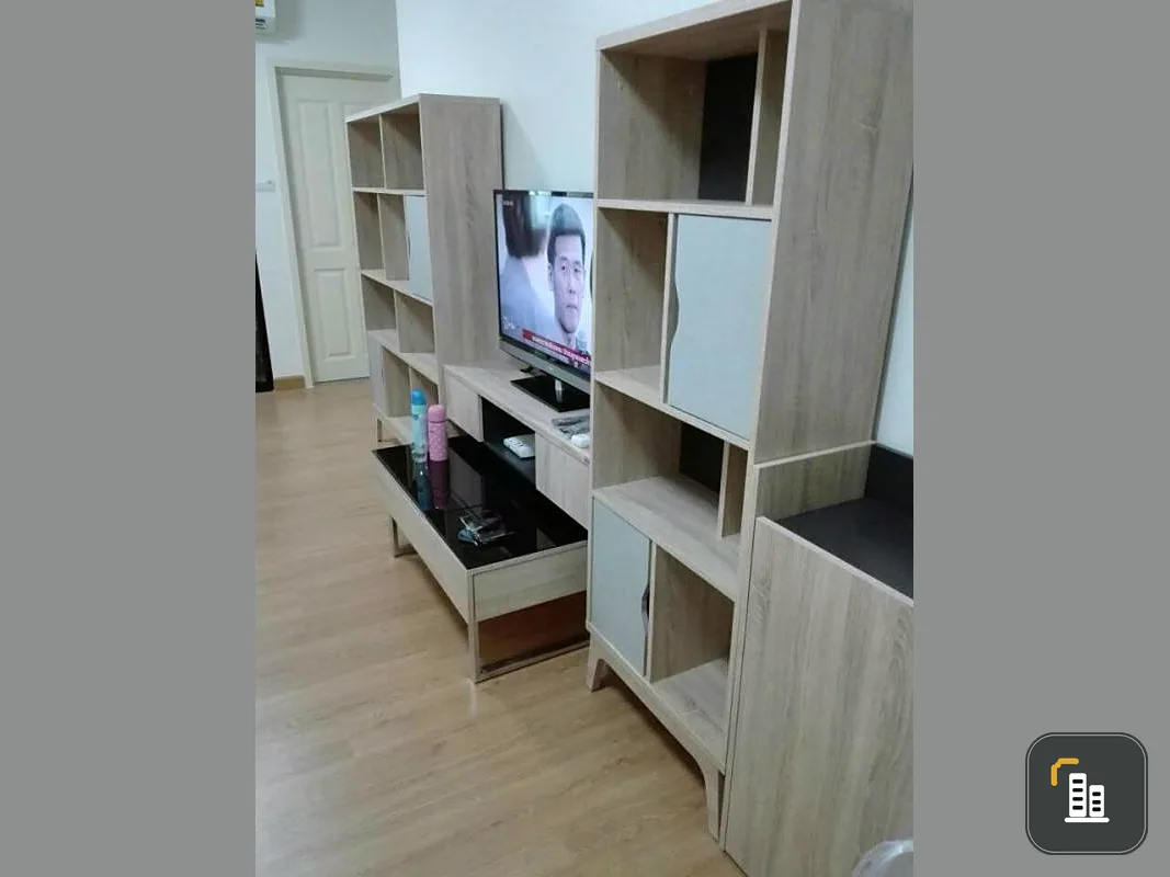 For rent/sell Supalai Loft Chaengwattana, size 48 sq.m., very big room, fully furnished, you can drag your luggage in.