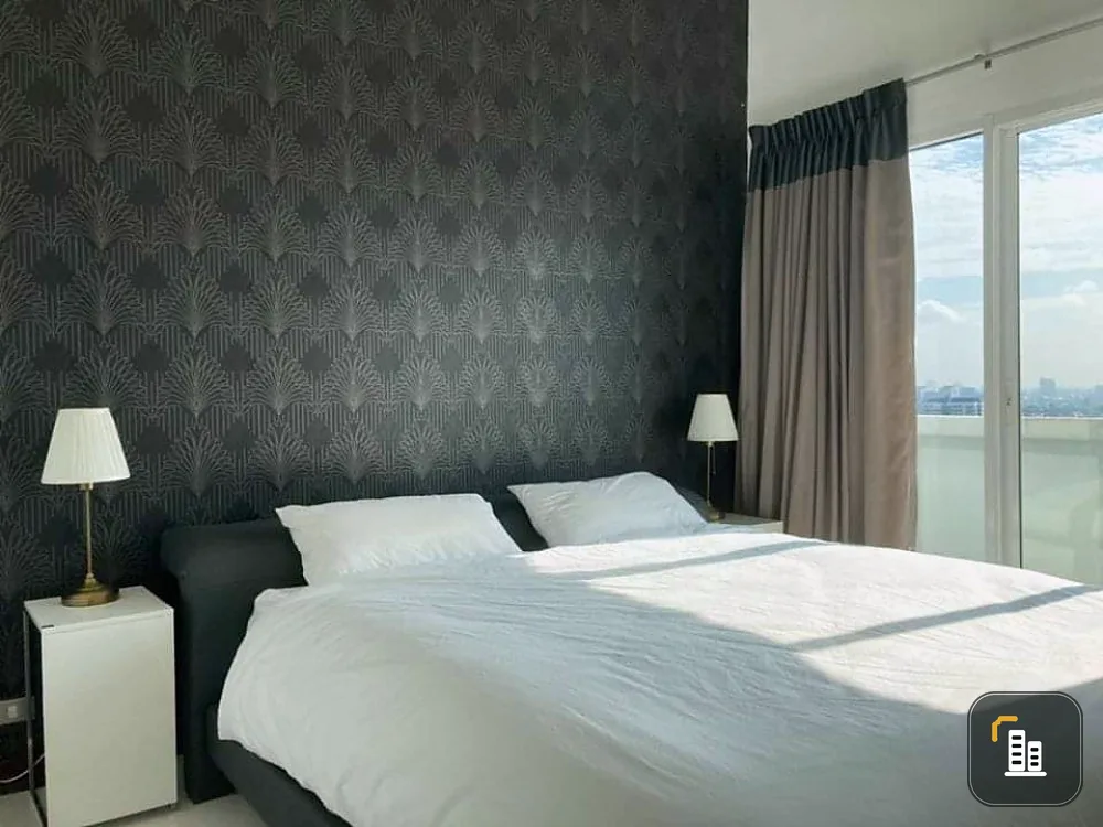 For rent, Fifty Nine Heritage, Sukhumvit 59, high floor, beautiful room, corner room, fully furnished, don't miss it.
