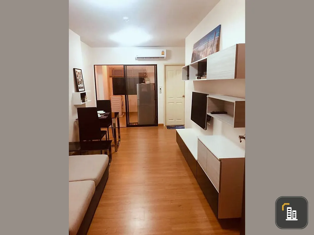 For rent / sale Supalai Loft Chaengwattana, new room, beautiful decoration, furniture + electrical appliances, do not miss