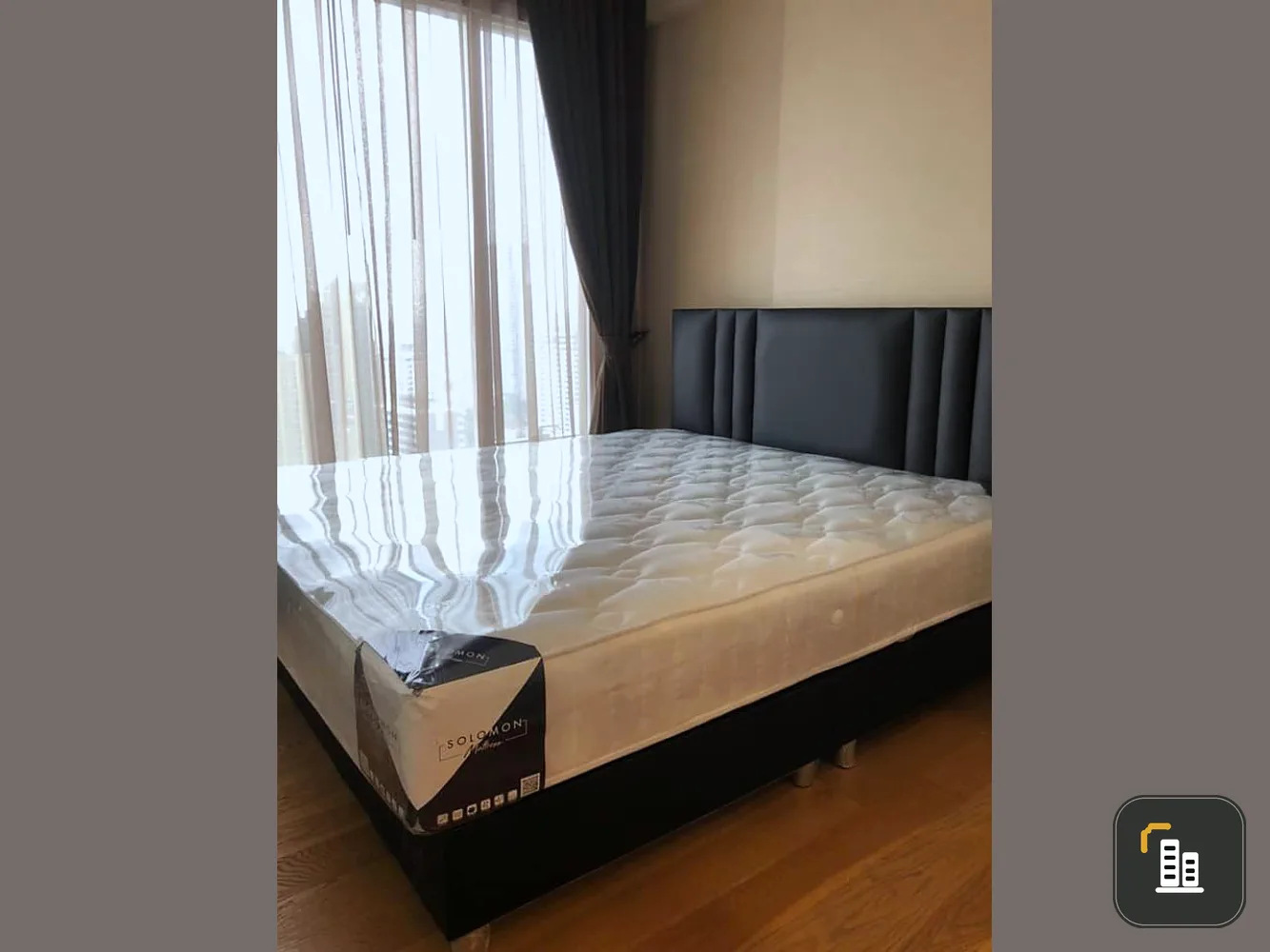 For rent, The Saint Residences, beautiful view, beautiful room, fully furnished and electrical appliances. You can reserve in advance.