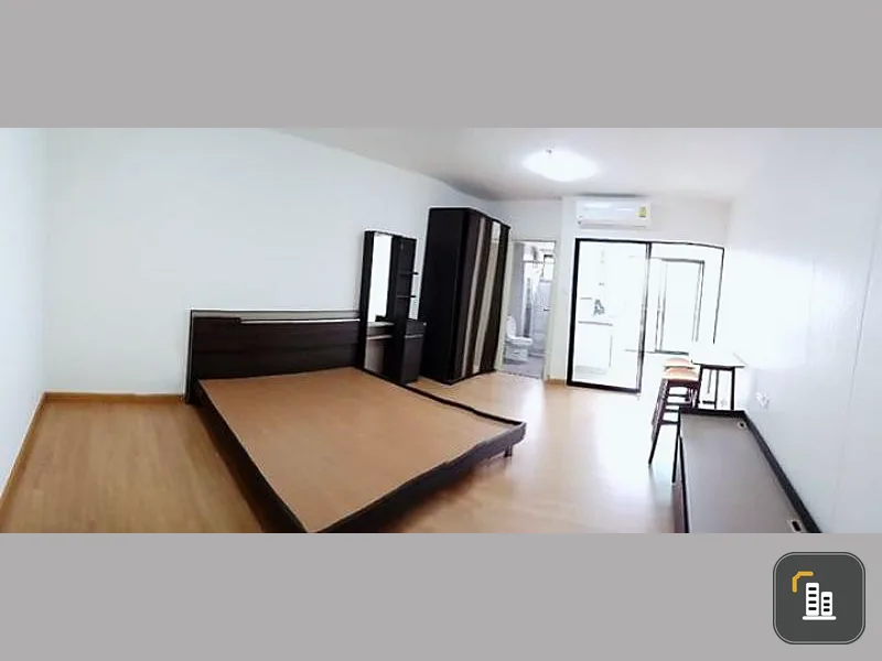 Condo for rent Supalai Loft Chaengwattana, 26th floor. Fully furnished, cool breeze, airy throughout the day.