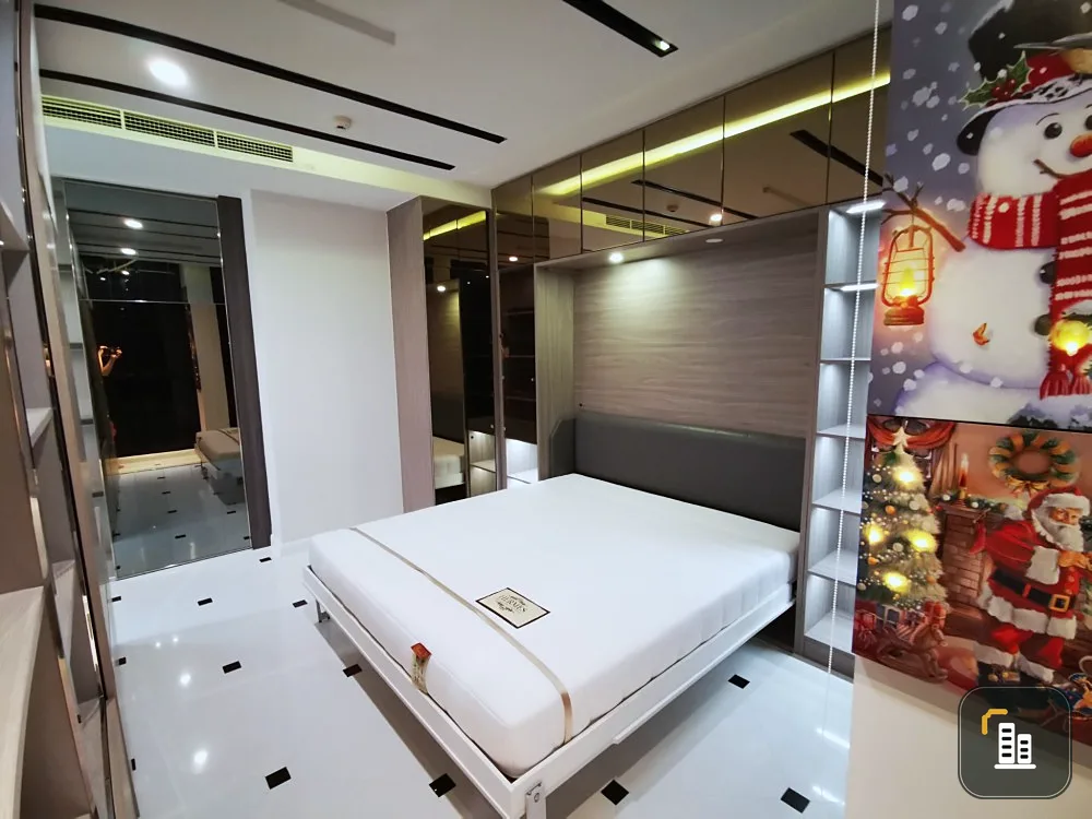 Condo for sale, Noble Ploenjit, 2 bedrooms, large size, ready to move in, good location in the heart of the city, with luxury furniture, don't wait