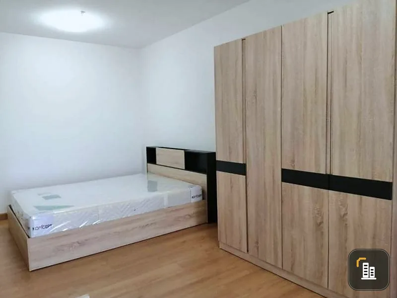 Stop!! Condo for rent Supalai Loft Chaengwattana, 24th floor, new room, good view, cool breeze, slow down.