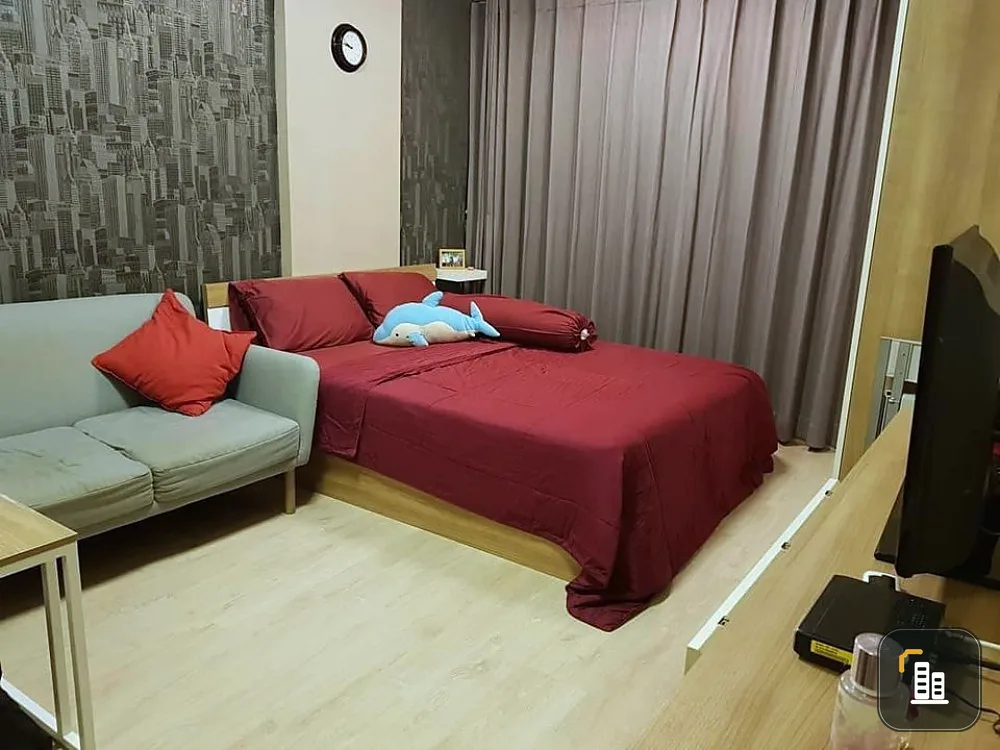 Condo for sale, ELIO Sukhumvit 64, 4th floor, garden view, studio room, ready to move in, friendly price, don't miss it!!