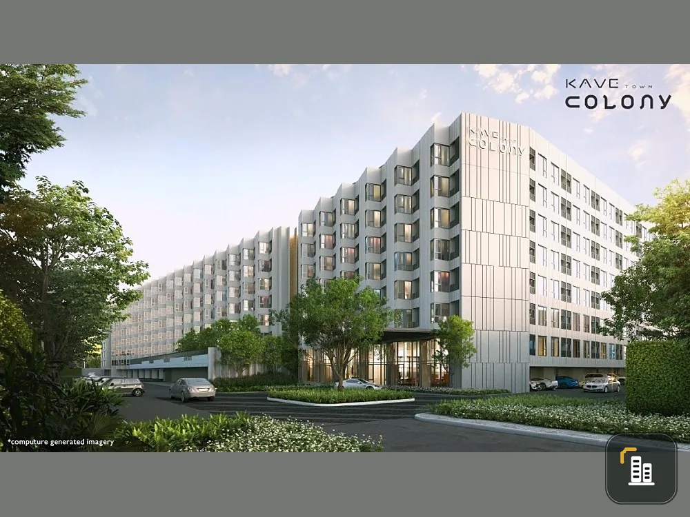 Down payment for sale, Kave Town Colony, Building D, 2nd floor, pool view, good atmosphere, ready to be furnished. Book now, don't wait!!