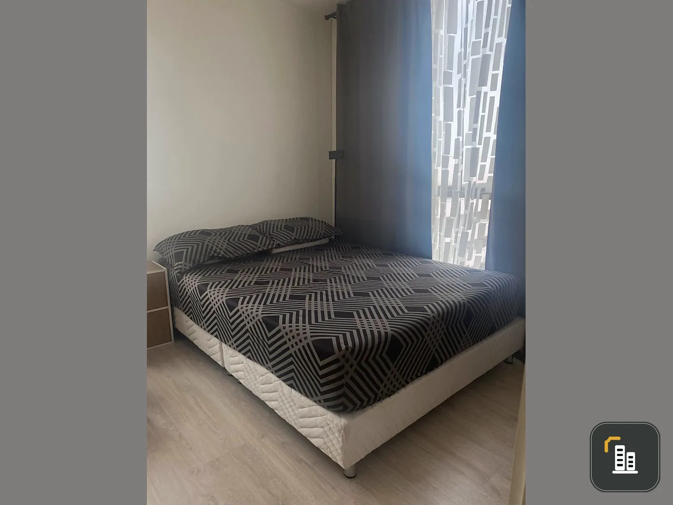 Condo for sale, Chambers Cher Ratchada-Ramintra, corner room, very good room, complete electrical appliances, don't wait!!