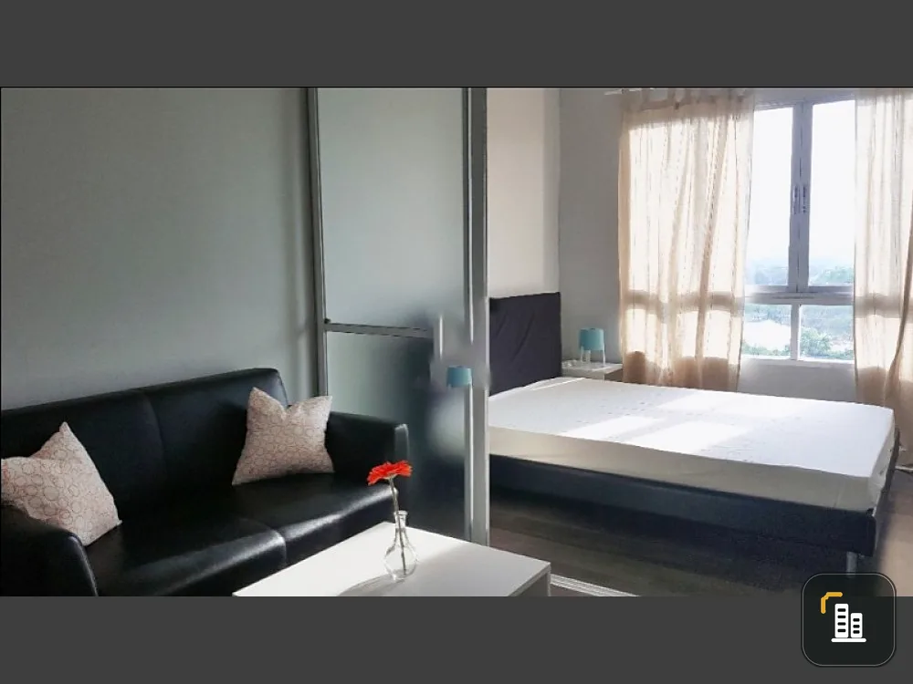 For rent!! D Condo Campus Rangsit Phase 1, 7th floor, Building D, beautiful room with balcony, good view, hurry to move!!