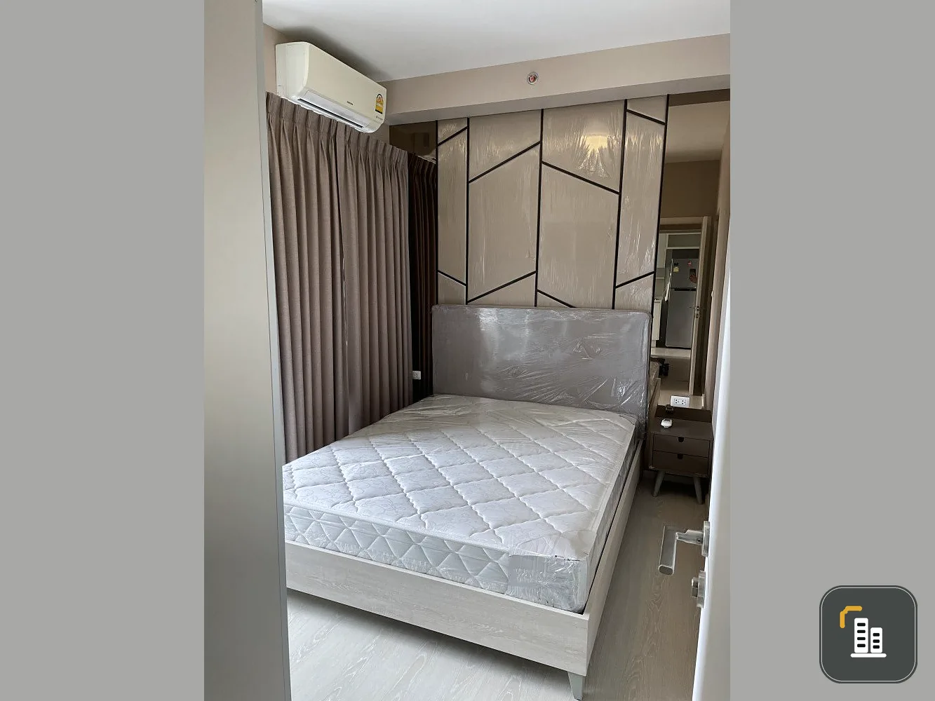 Sell / rent Condo Chapter One Eco Ratchada-Huay Kwang, 2 bedrooms, 1 bathroom, fully furnished, convenient transportation, near MRT Huai Khwang.