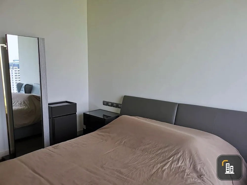 Condo for rent, Magnolias Ratchadamri Boulevard, high floor, beautiful view, fully furnished, near BTS Ratchadamri