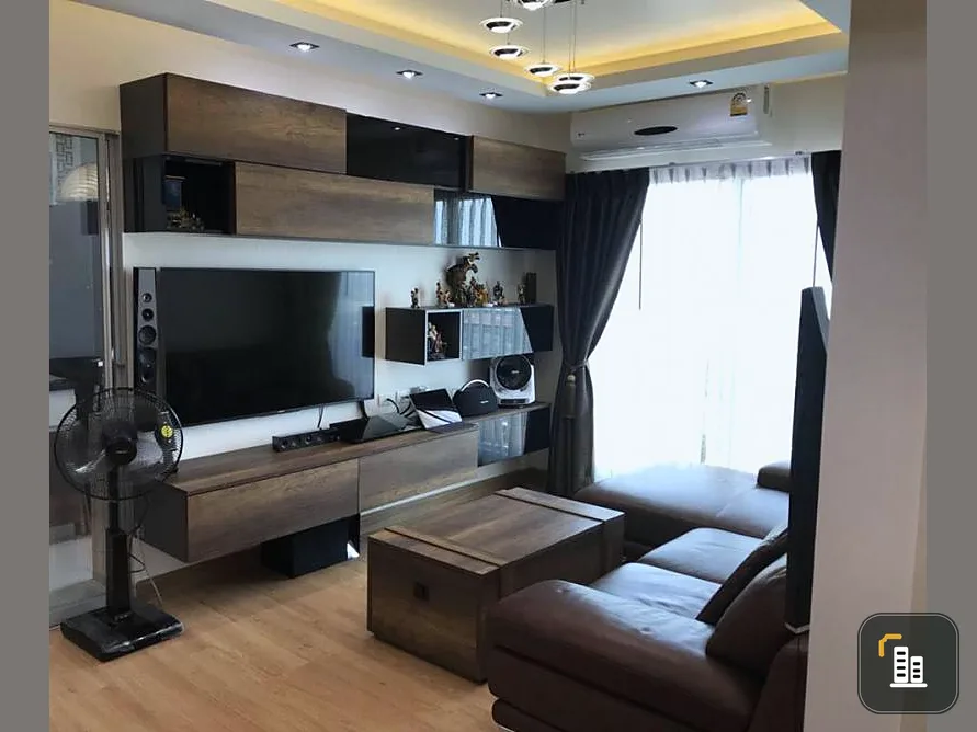 For Sale Supalai Vista Pak Kret Intersection, 2 bedrooms, large room, 68 sq m., Chao Phraya River view, very beautiful, don't miss it.