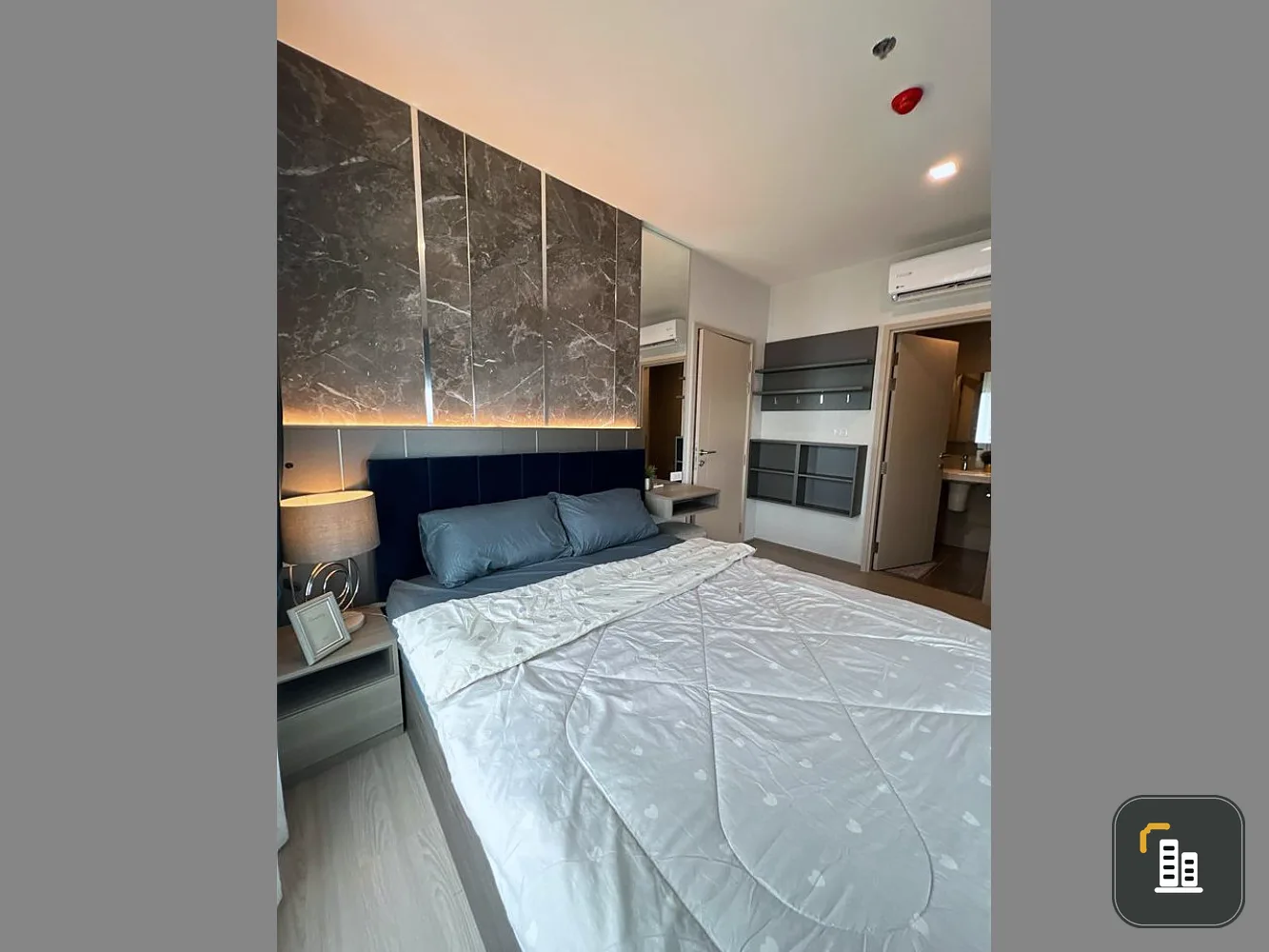 Condo for rent, The Base Phetchaburi - Thonglor, corner room, new room, east, very good room position