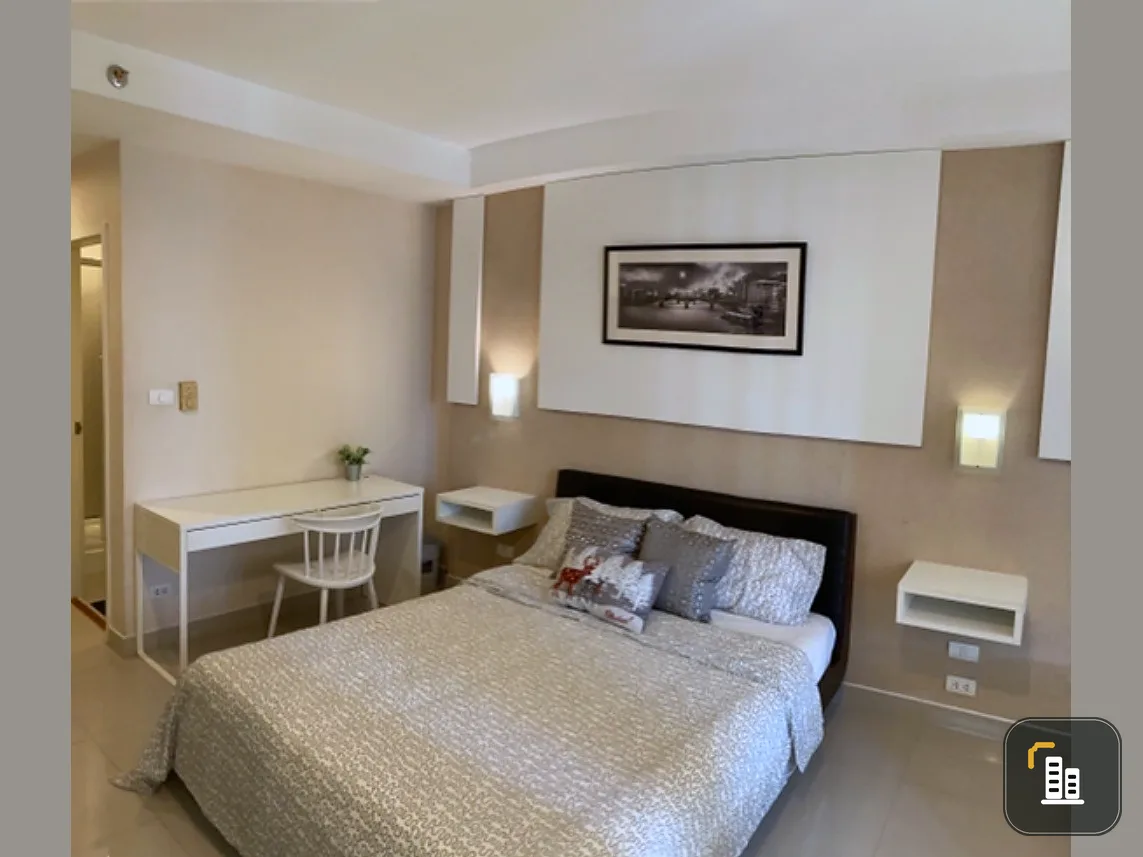 Previously, for sale/ for rent, The Inspire Place ABAC Rama 9, beautiful room, built-in furniture, very bang Beautiful, worth booking.