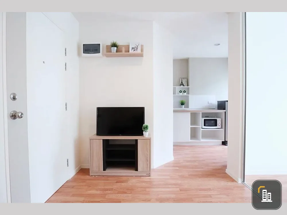 For sale, Lumpini Ville Nakhon In Riverview, 17th floor, simple but nice decorated room, ready to move in. Book now.