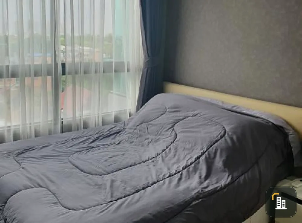 Sell deZONE Condo, corner room, 26 sqm, on the 7th floor, the room can move in immediately Don't wait, be careful