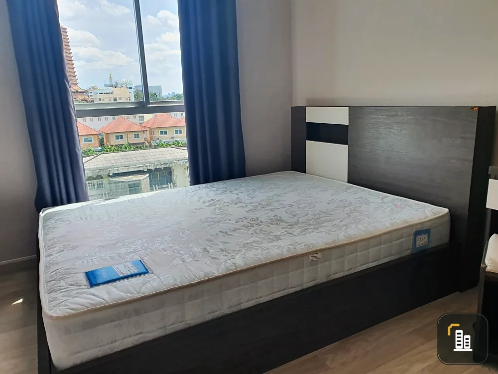 Sell / rent Plum Condo Chokchai 4, 5th floor, high, good, fully furnished. There is a good washing machine. Book now.