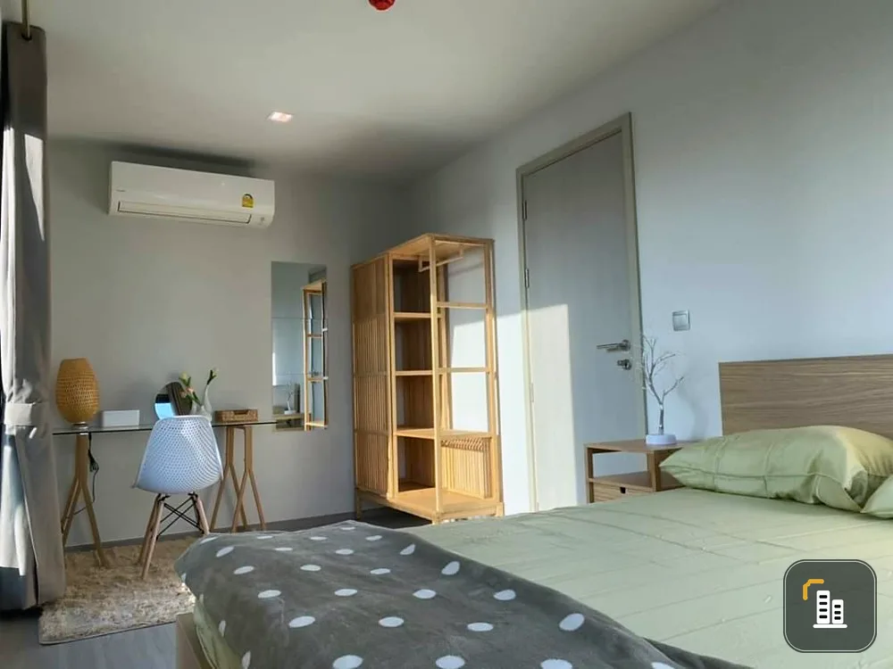For rent!! Condo Life Ladprao, 17th floor, wide room, beautiful view, ready to move in immediately, don't miss it!!