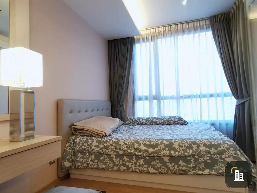 For rent, H Condo, Sukhumvit 43, east, fully furnished, near BTS, convenient to travel, hurry up