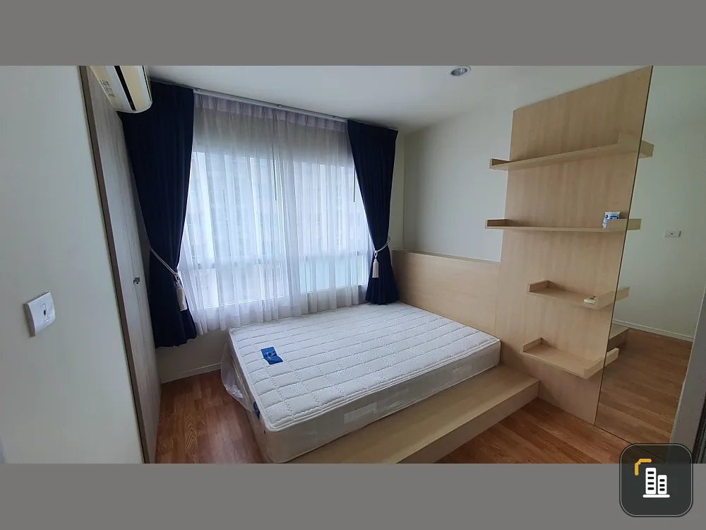 SELL CONDO Lumpini Ville Nakhon In-River View, 15th floor, city view, free full furniture, don't miss it, move it.