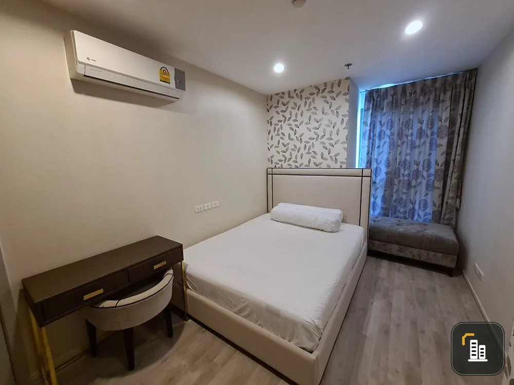 Condo for rent Ideo Mobi Charan-Interchange. Pool view, garden view, fully furnished, book now.