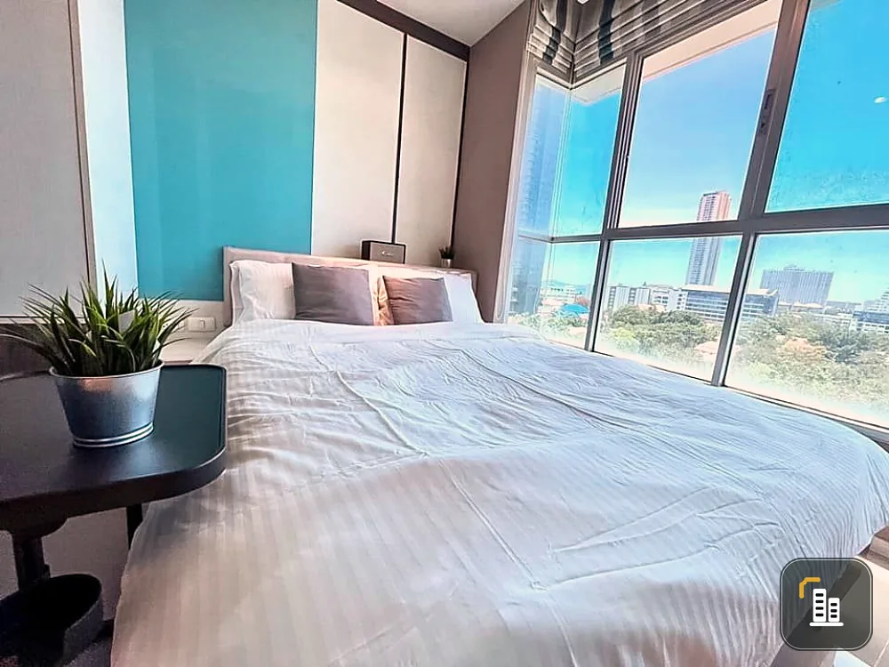 Condo for sale, Lumpini Park Beach, Jomtien (Jomtien), very beautiful room, overlooking the sea from the bedroom, don't wait, hurry!