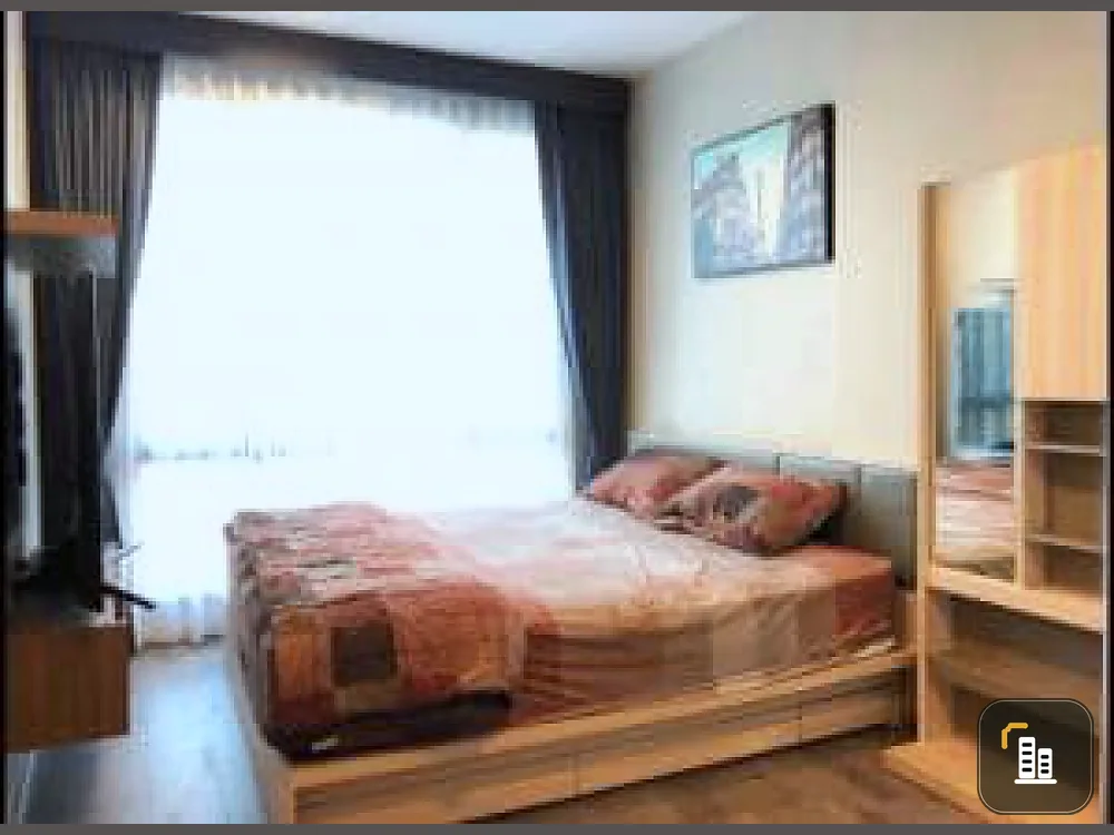 Selling Whizdom Avenue Ratchada-Ladprao, 1 bedroom, 1 bathroom, furniture is ready to move in. Hurry up to reserve before it slips away.